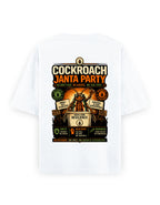 Cockroach Janta Party Oversized Tshirt GenZ Unisex Oversized Tshirt Abhijeet Dipke CJP Drop
