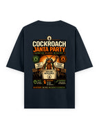 Cockroach Janta Party Oversized Tshirt GenZ Unisex Oversized Tshirt Abhijeet Dipke CJP Drop