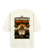 Cockroach Janta Party Oversized Tshirt GenZ Unisex Oversized Tshirt Abhijeet Dipke CJP Drop