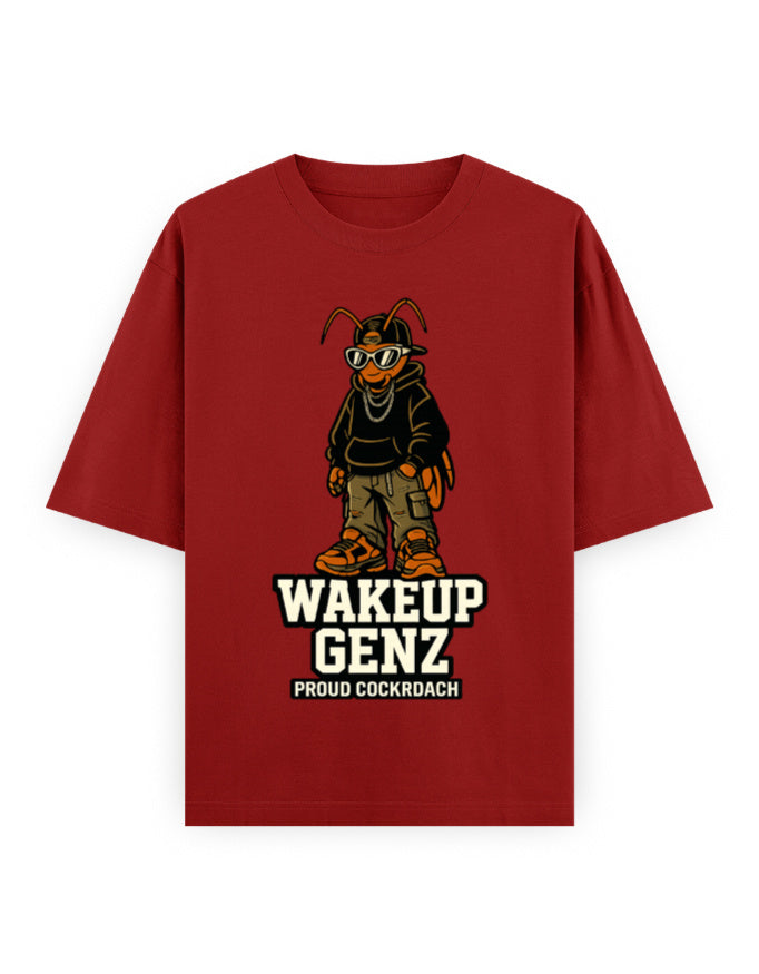 Not A Bug A Feature Cockroach Janta Party Oversized Tshirt GenZ Unisex Oversized Tshirt CJP