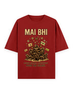 Abhijeet Dipke Cockroach Janta Party Oversized Tshirt GenZ Unisex Oversized Tshirt
