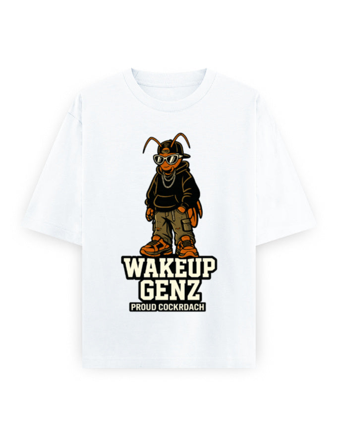 Not A Bug A Feature Cockroach Janta Party Oversized Tshirt GenZ Unisex Oversized Tshirt CJP