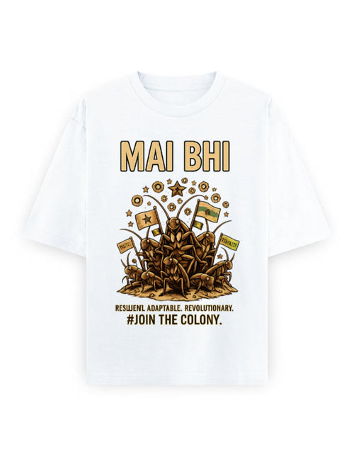 Abhijeet Dipke Cockroach Janta Party Oversized Tshirt GenZ Unisex Oversized Tshirt