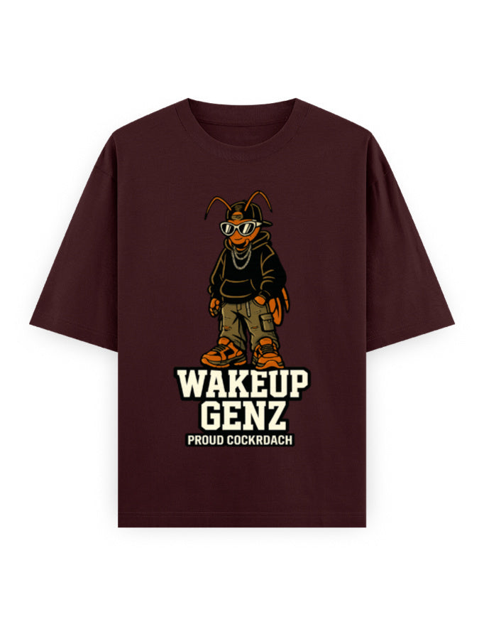 Not A Bug A Feature Cockroach Janta Party Oversized Tshirt GenZ Unisex Oversized Tshirt CJP