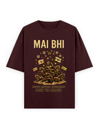 Abhijeet Dipke Cockroach Janta Party Oversized Tshirt GenZ Unisex Oversized Tshirt