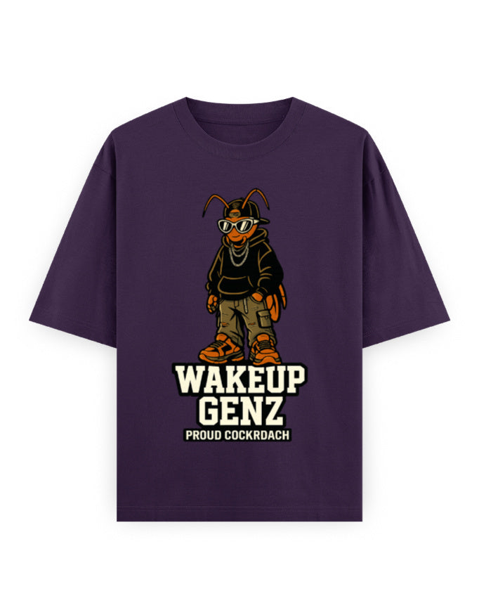 Not A Bug A Feature Cockroach Janta Party Oversized Tshirt GenZ Unisex Oversized Tshirt CJP