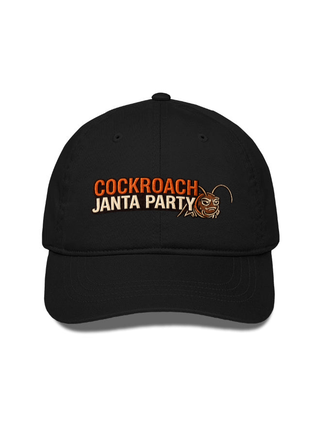CJP Colony Cap Cockroach Janta Party Baseball Cap GenZ CJP Headwear