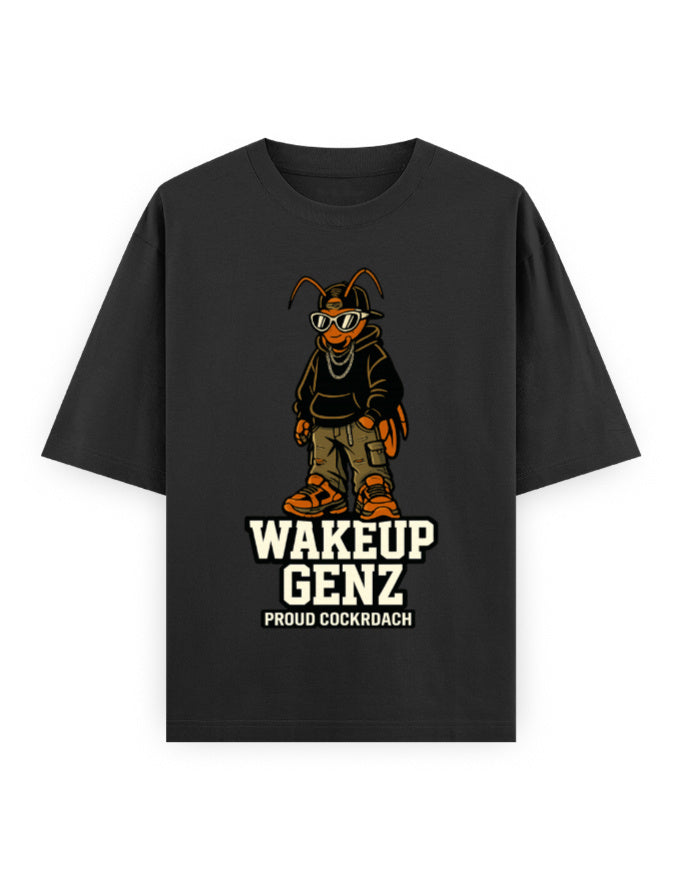 Not A Bug A Feature Cockroach Janta Party Oversized Tshirt GenZ Unisex Oversized Tshirt CJP