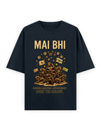 Abhijeet Dipke Cockroach Janta Party Oversized Tshirt GenZ Unisex Oversized Tshirt