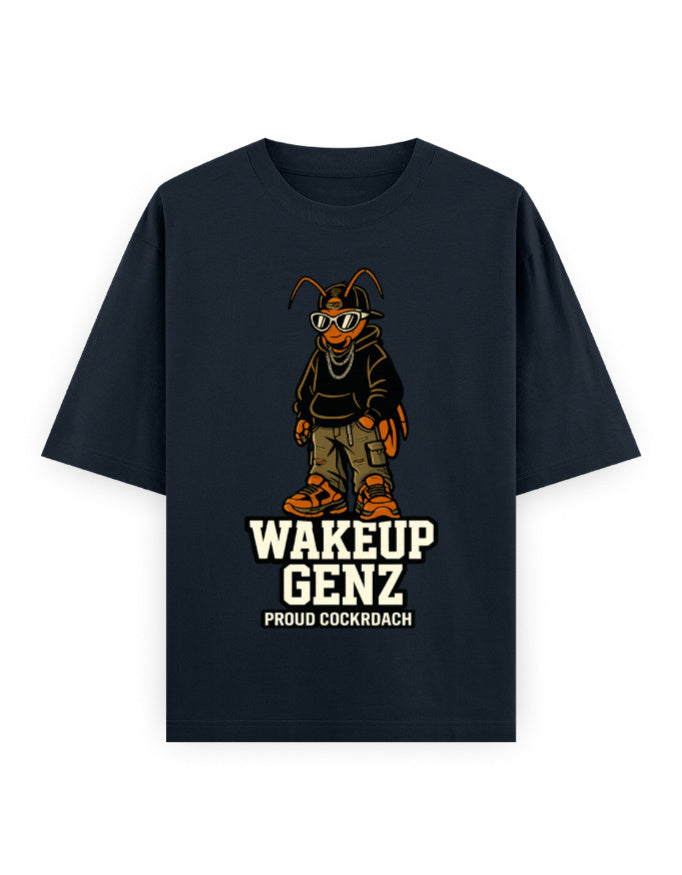 Not A Bug A Feature Cockroach Janta Party Oversized Tshirt GenZ Unisex Oversized Tshirt CJP