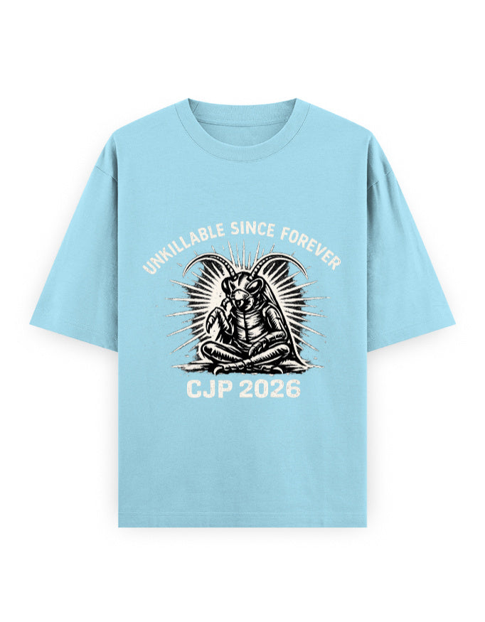 Cockroach Ki Janta Cockroach Janta Party Oversized Tshirt GenZ Unisex Oversized Tshirt Hindi CJP