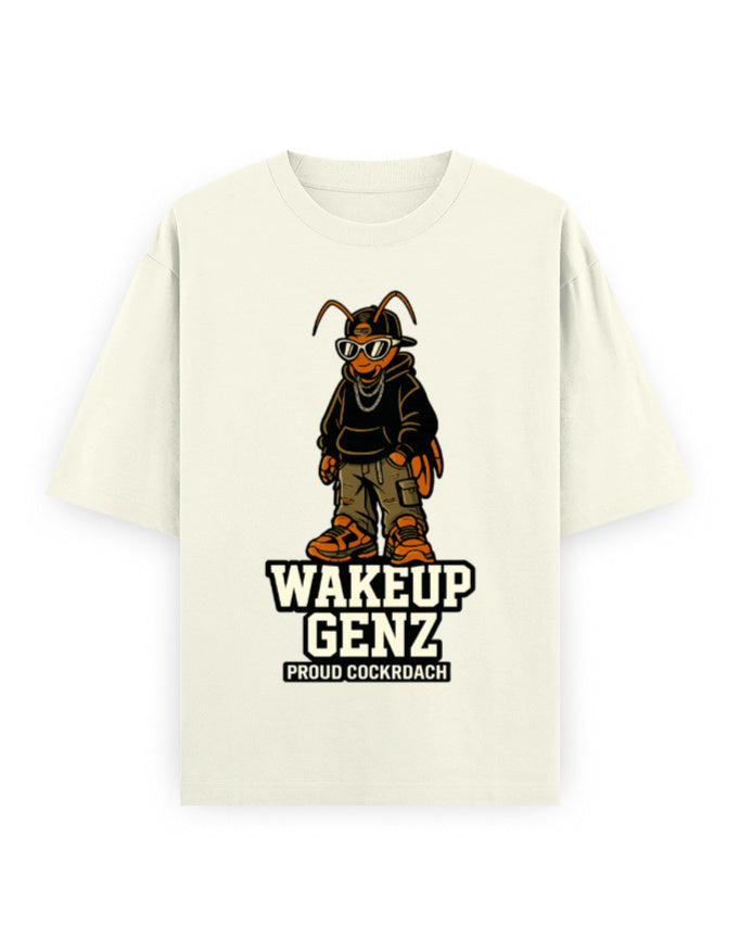 Not A Bug A Feature Cockroach Janta Party Oversized Tshirt GenZ Unisex Oversized Tshirt CJP