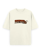 Cockroach Janta Classic Cockroach Janta Party Oversized embroidery Tshirt GenZ Unisex
