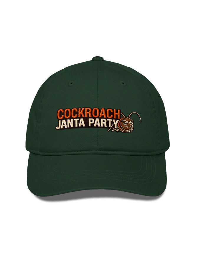 CJP Colony Cap Cockroach Janta Party Baseball Cap GenZ CJP Headwear