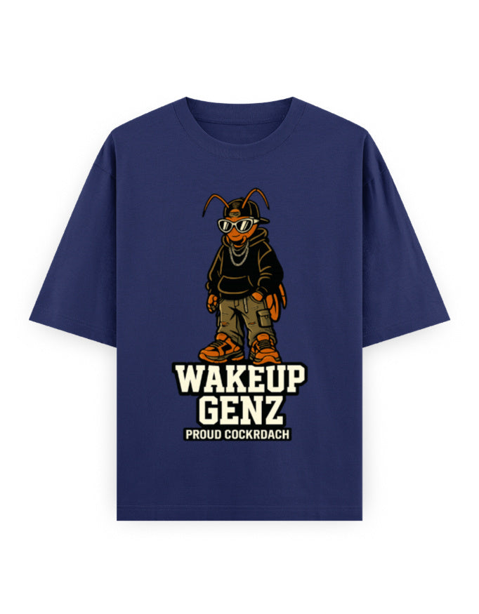 Not A Bug A Feature Cockroach Janta Party Oversized Tshirt GenZ Unisex Oversized Tshirt CJP