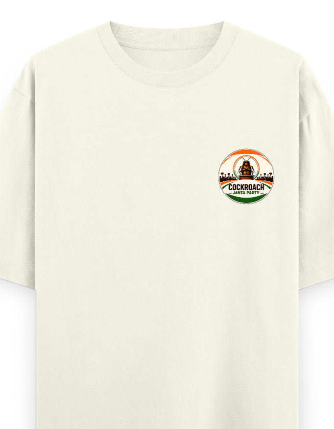 Cockroach Janta Party Oversized Tshirt GenZ Unisex Oversized Tshirt Abhijeet Dipke CJP Drop