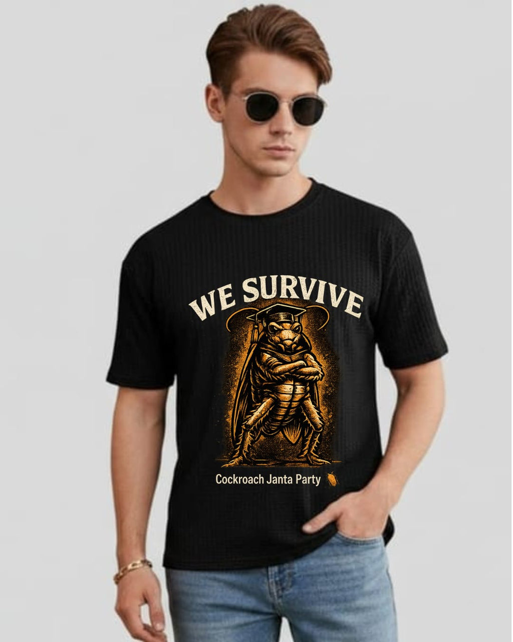 Survivor Roach T Shirt